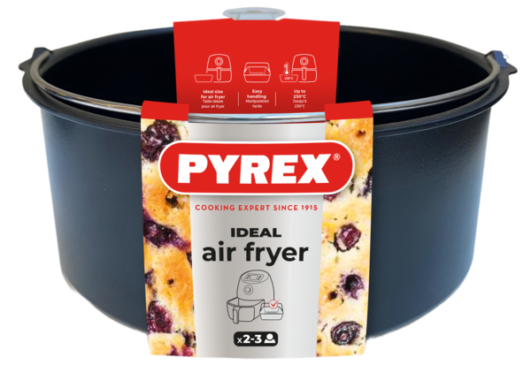 Форма PYREX AIRFRYER мет.форма кругла 20х19х7.5 см (AF20DR6/8046)
