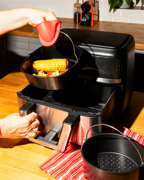 Форма PYREX AIRFRYER мет.форма кругла 20х19х7.5 см (AF20DR6/8046)
