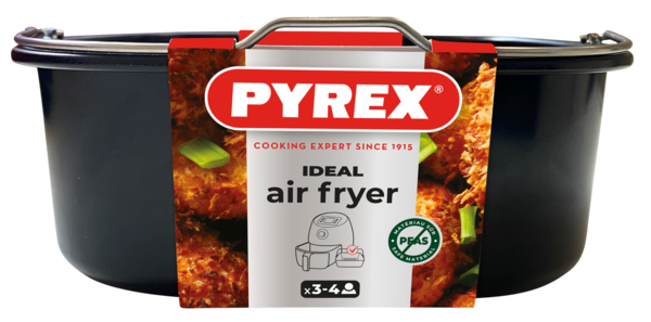 Форма PYREX AIRFRYER мет.форма квадр 22х21х7.5 см (AF22SR6/8046)