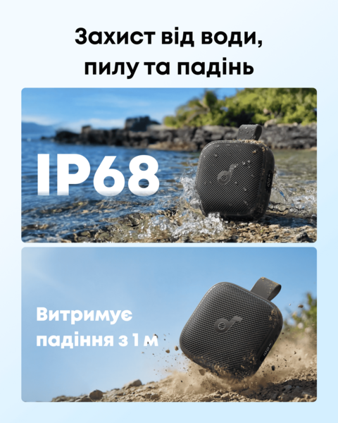 Портативна акустика ANKER SoundСore Boom Go 3i Black