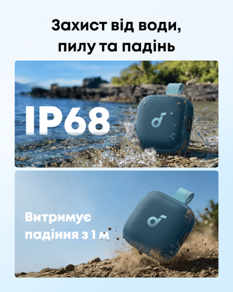 Портативна акустика ANKER SoundСore Boom Go 3i Blue
