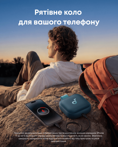 Портативна акустика ANKER SoundСore Boom Go 3i Blue