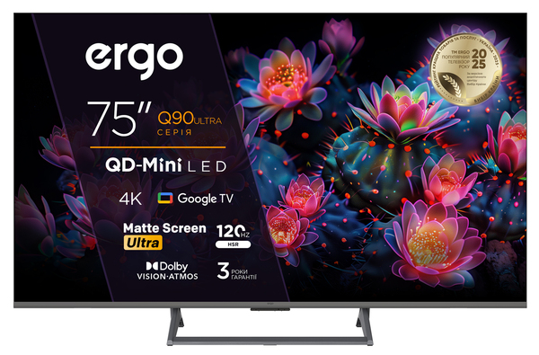 Телевізор ERGO 75MQ90 Ultra рідкокристалічний