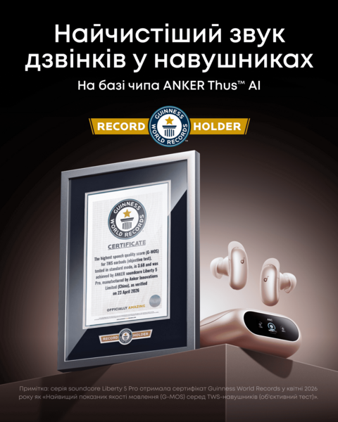 Навушники ANKER SoundСore Liberty 5 Pro Pink