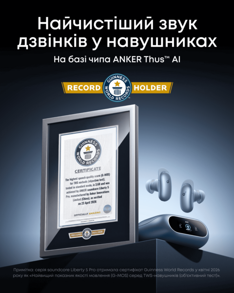 Навушники ANKER SoundСore Liberty 5 Pro Blue