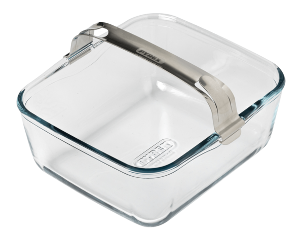 Форма с/к PYREX AIRFRYER квад. з ручкою (2л) (301U300)