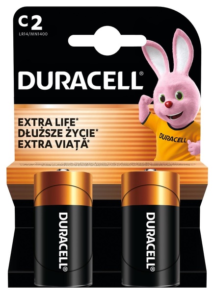 Батарейка DURACELL С/ LR14/ MN1400 KPN 02*10