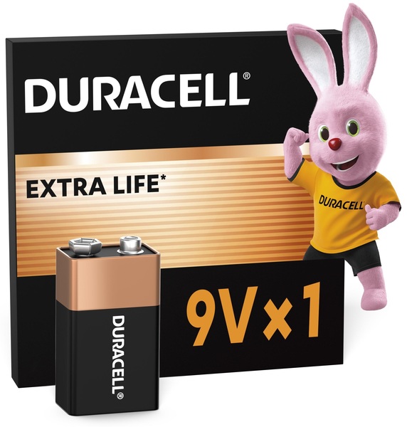 Батарейка DURACELL 9V / MN1604 KPN1*10 1 шт.